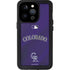MLB Colorado Rockies Alternate/Away Jersey iPhone 15 Pro Waterproof Case